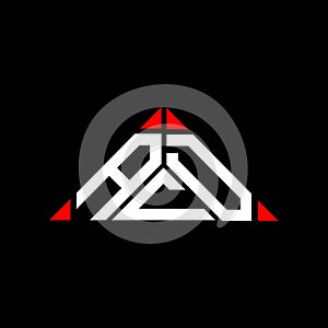 ACD letter logo creative design with vector graphic, ACD