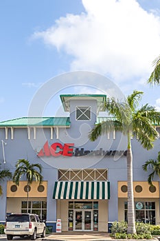 Ace Hardware Retail Store and Logo.