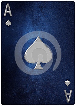 Ace of Spades playing card