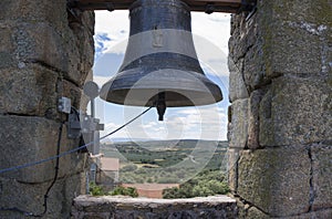 Aceituna church bell, Extremadura, Spain