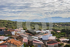 Aceituna hamlet, Extremadura, Spain photo