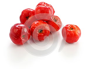 Acerola fruit, barbados cherry photo