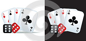 Aces and dice