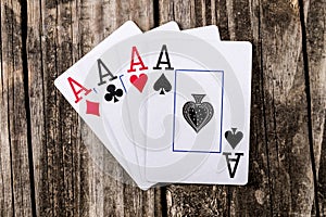 Aces - Four of a Kind Poker