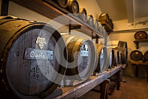 Acetaia - balsamic vinegar barrels of Modena