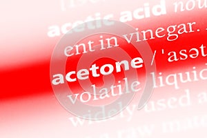 acetone