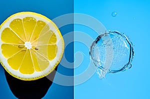 Acetone Can beside Lemon, Cool Drink Composition