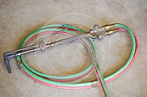 Acetylene torch and hoses