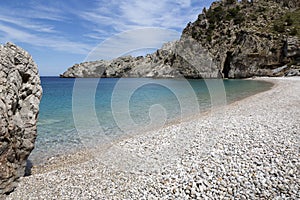 Achata beach on Karpathos, Greece photo