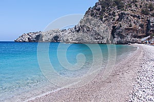 Achata Beach, Karpathos island, Greece photo
