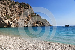 Achata beach, Karpathos island, Greece photo