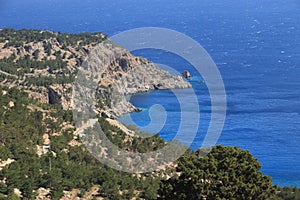 Achata beach, Karpathos island, Greece photo