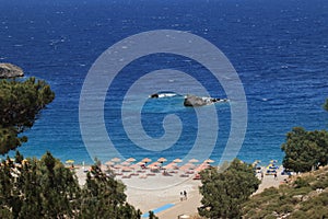 Achata beach, Karpathos island, Greece photo