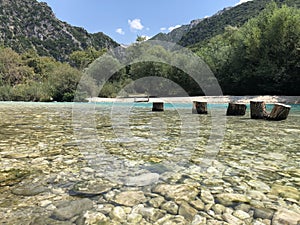 Acheron River Epirus Northwest Greece