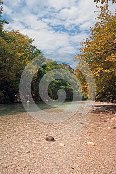Acheron river springs and gorge