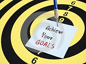 Achieve your goals 1