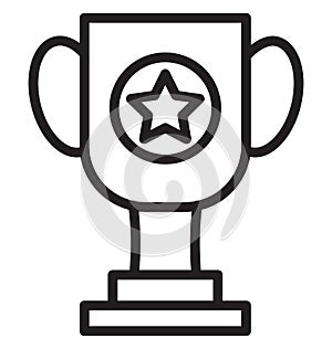Achievement, award Isolated Vector Icon can be easily edit and modify