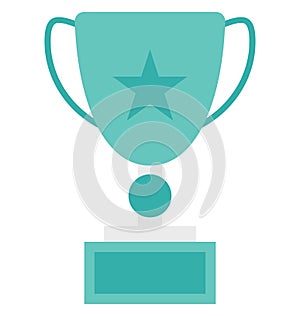 Achievement, award Writing Color Isolated Vector Icon that can be easily modified or edit