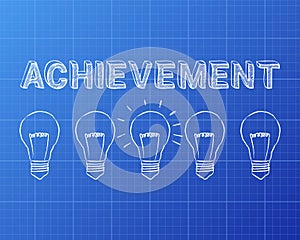 Achievement Light Bulbs Blueprint