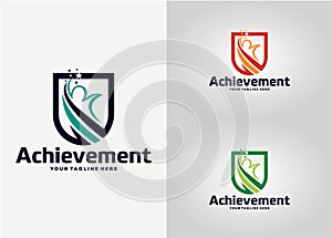 Achievement Logo Design Template