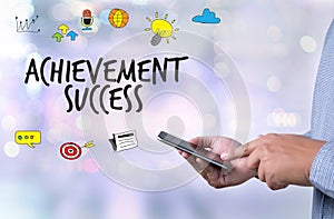 Achievement Success Goals and success and team work Jigsaw Puzz