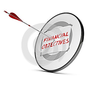 Achieving Financial Objectives Concept