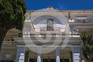 Achilleion palace also called Sisi Palace on Corfu Island, Greece