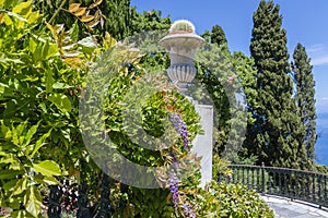 Achilleion palace also called Sisi Palace on Corfu Island, Greece