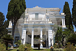 Achilleion palace at Corfu island