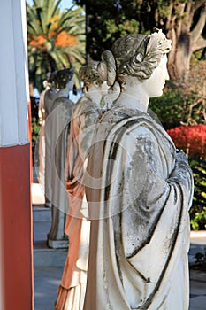 Achilleion statue