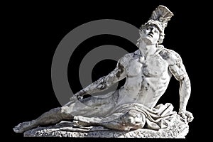 Achilles statue from Achilleion palace at Corfu