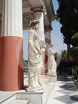 Achilles temple Corfu