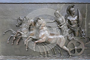 Achillion Palace Bronze Relief