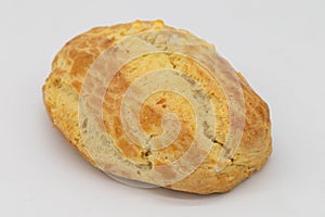 Achira Columbian Biscuit on a White Background