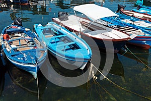 Aci Trezza Marina dei Ciclopi boats harbor, Sicily