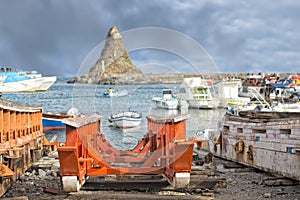 Aci Trezza Sicily Cyclopes Stacks rocks