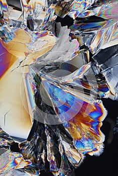 Acid Crystals Background