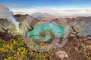 Acid Lake, Ijen Crater