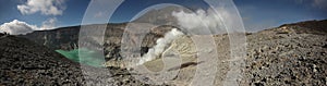 Acid lake in Kawah Ijen, East Java, Indonesia.