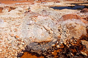 Acidic river rio Tinto