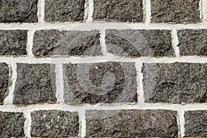 Acient brick wall. Grunge brick wall background