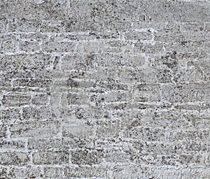 Acient brick wall. Grunge brick wall background