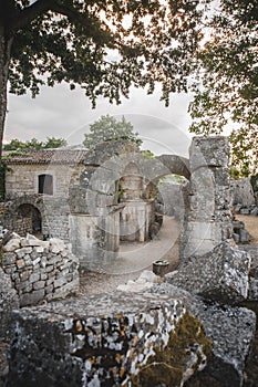 Acient roman theatre in Molise