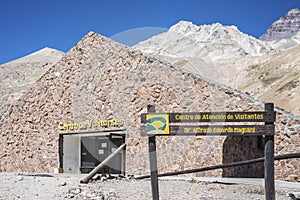 Aconcagua, in the Andes mountains in Mendoza, Argentina