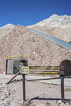 Aconcagua, in the Andes mountains in Mendoza, Argentina