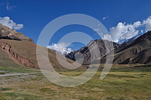 Aconcagua in the clouds