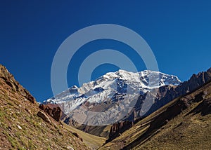 Aconcagua Mountain in Argentina