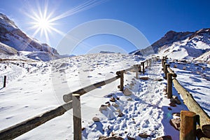 The Aconcagua Provincial Park is located in the northwest of the province of Mendoza, department Las Heras, is located 165 km from