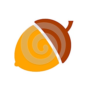 Acorn vector icon