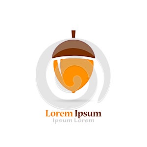 Acorn vector logo photo